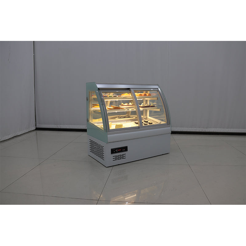 Kenden Refrigerator Drinks Cabinet Commercial Freezers Desktop air-cooled cake cabinet(Price please ask customer service)
