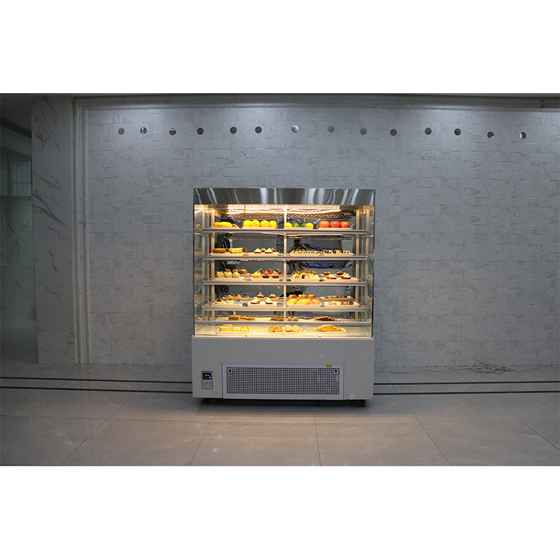 Kende Fresh food cooler display cabinets Shaped model air-cooled refrigerated display cabinet-conventional model customised model(Price please ask customer service)