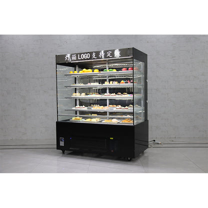 Kende Fresh food cooler display cabinets Shaped model air-cooled refrigerated display cabinet-conventional model customised model(Price please ask customer service)