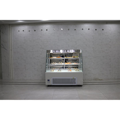 Kende Fresh food cooler display cabinets Shaped model air-cooled refrigerated display cabinet-conventional model customised model(Price please ask customer service)