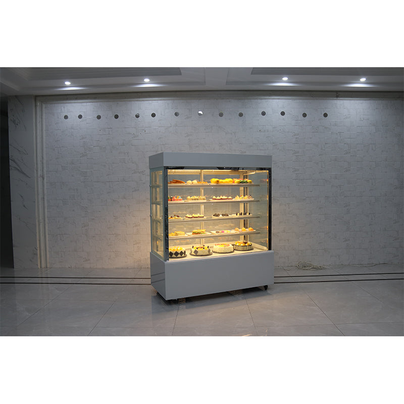 Kende Fresh food cooler display cabinets Shaped model air-cooled refrigerated display cabinet-conventional model customised model(Price please ask customer service)