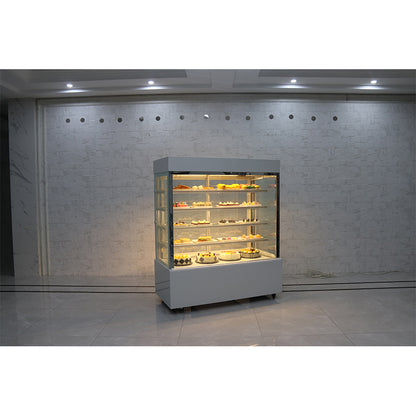Kende Fresh food cooler display cabinets Shaped model air-cooled refrigerated display cabinet-conventional model customised model(Price please ask customer service)