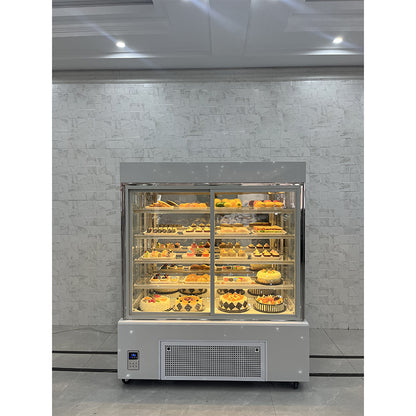 Kende Fresh food cooler display cabinets Shaped model air-cooled refrigerated display cabinet-conventional model customised model(Price please ask customer service)