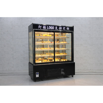 Kende Fresh food cooler display cabinets Shaped model air-cooled refrigerated display cabinet-conventional model customised model(Price please ask customer service)