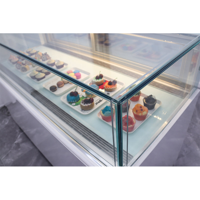 Kende Fresh food cooler display cabinets Shaped model air-cooled refrigerated display cabinet-conventional model customised model(Price please ask customer service)
