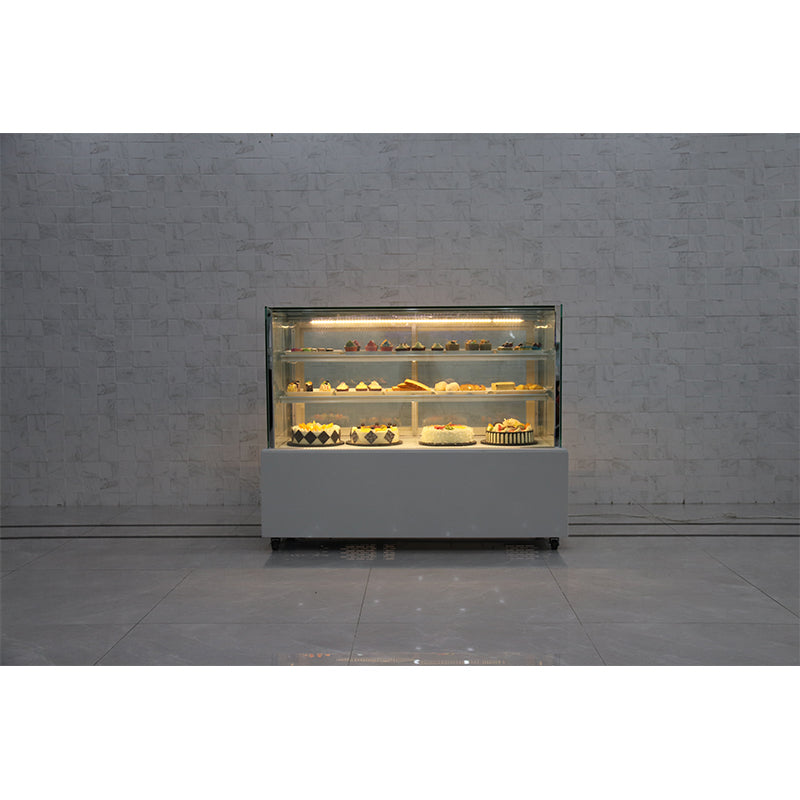 Kende Fresh food cooler display cabinets Shaped model air-cooled refrigerated display cabinet-conventional model customised model(Price please ask customer service)